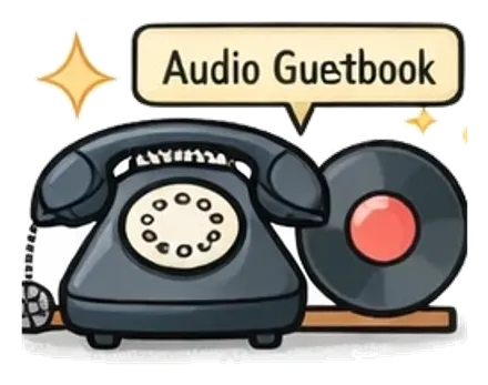 Illustration Audio-Gästebuch